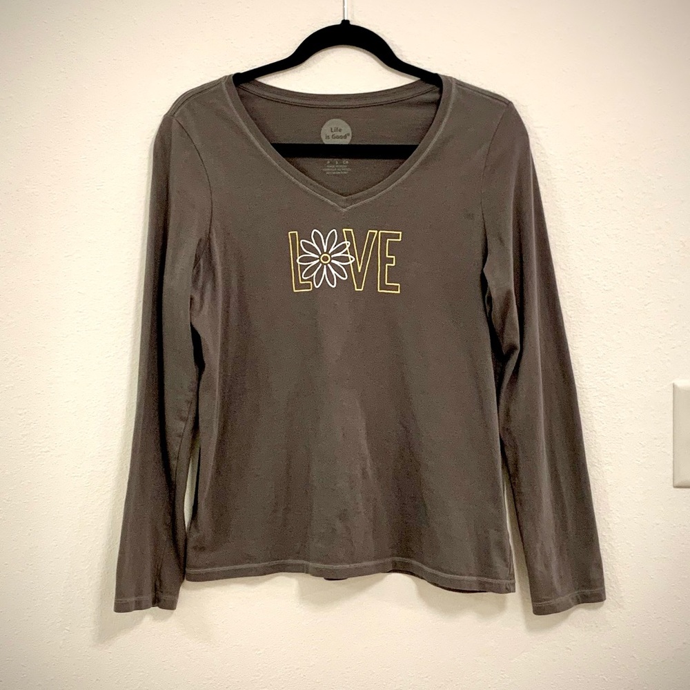 Life is Good long sleeve top